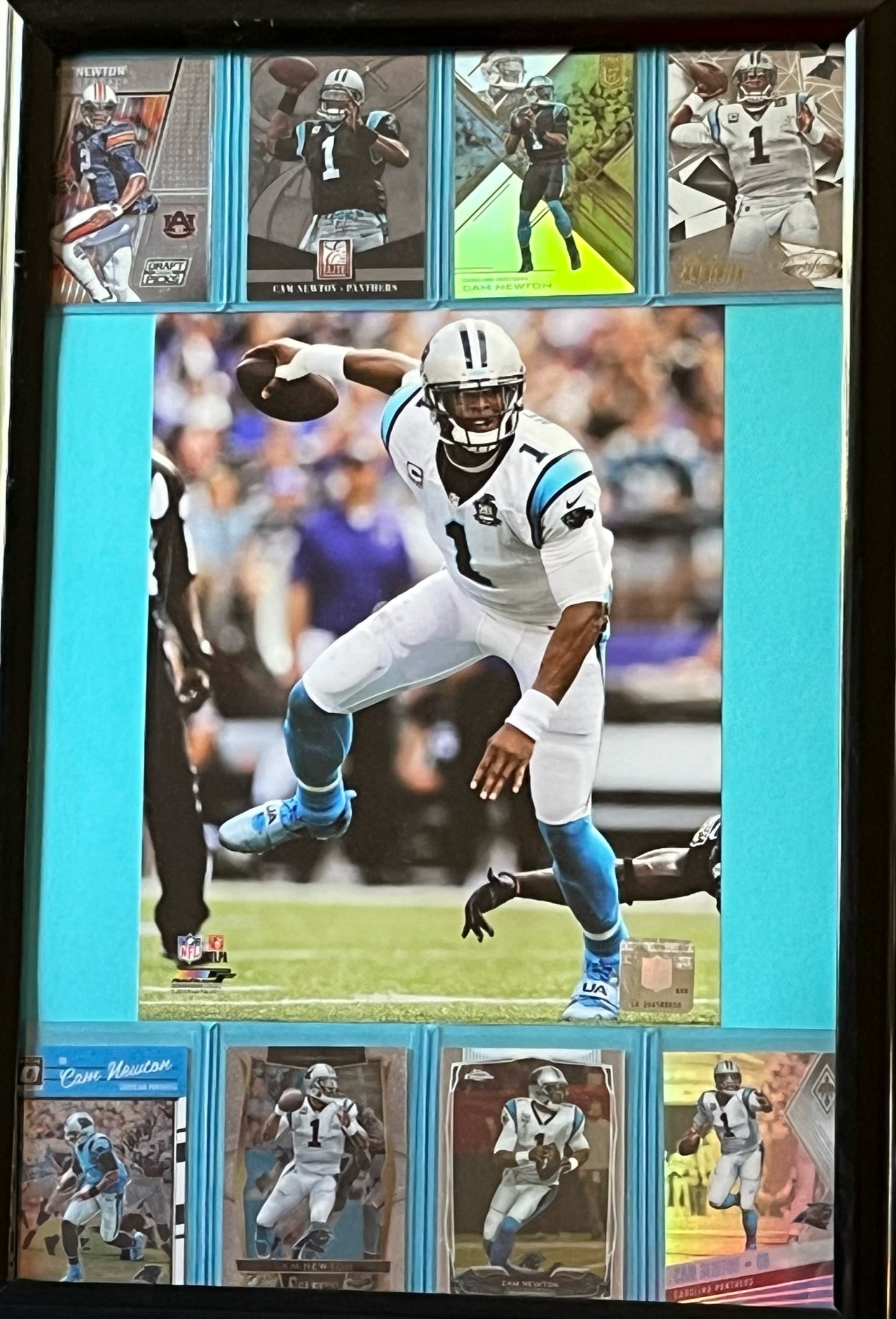 Cam Newton Framed Sports Portrait