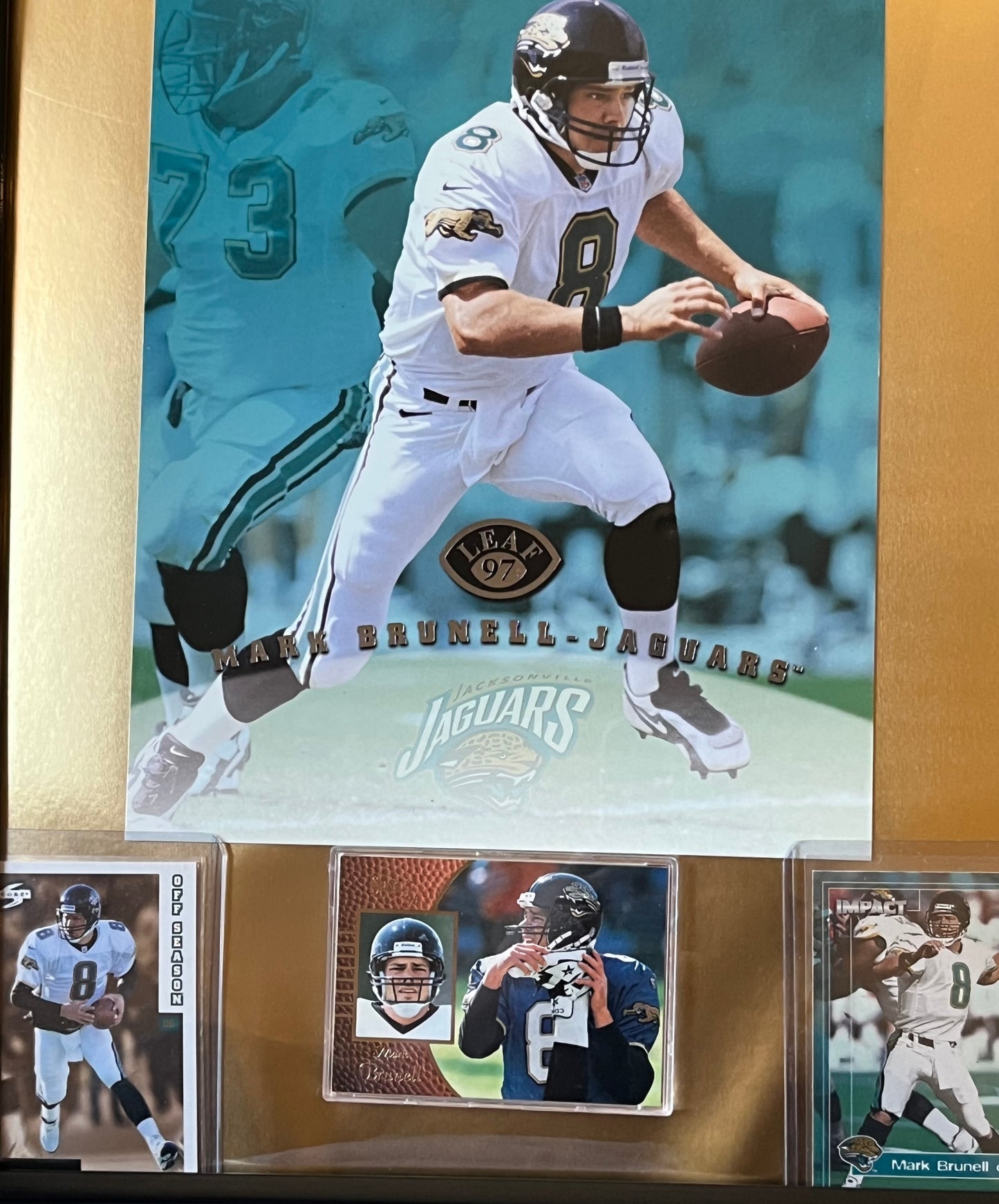 Mark Brunell Framed Sports Portrait