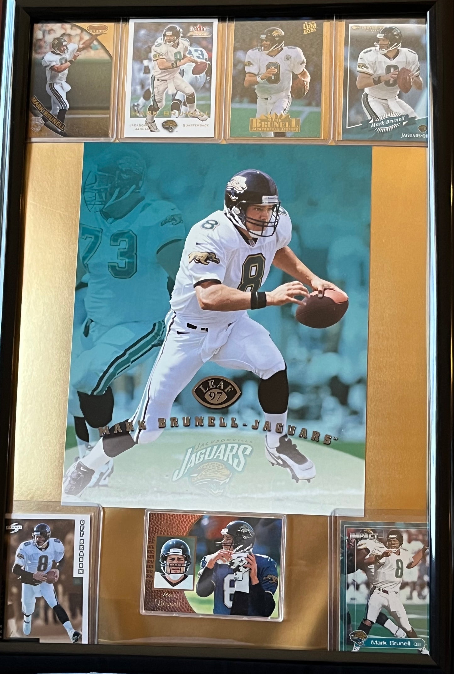 Mark Brunell Framed Sports Portrait