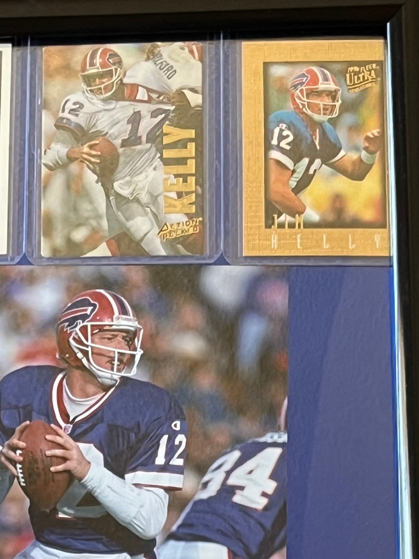 Jim Kelly Framed Sports Portrait