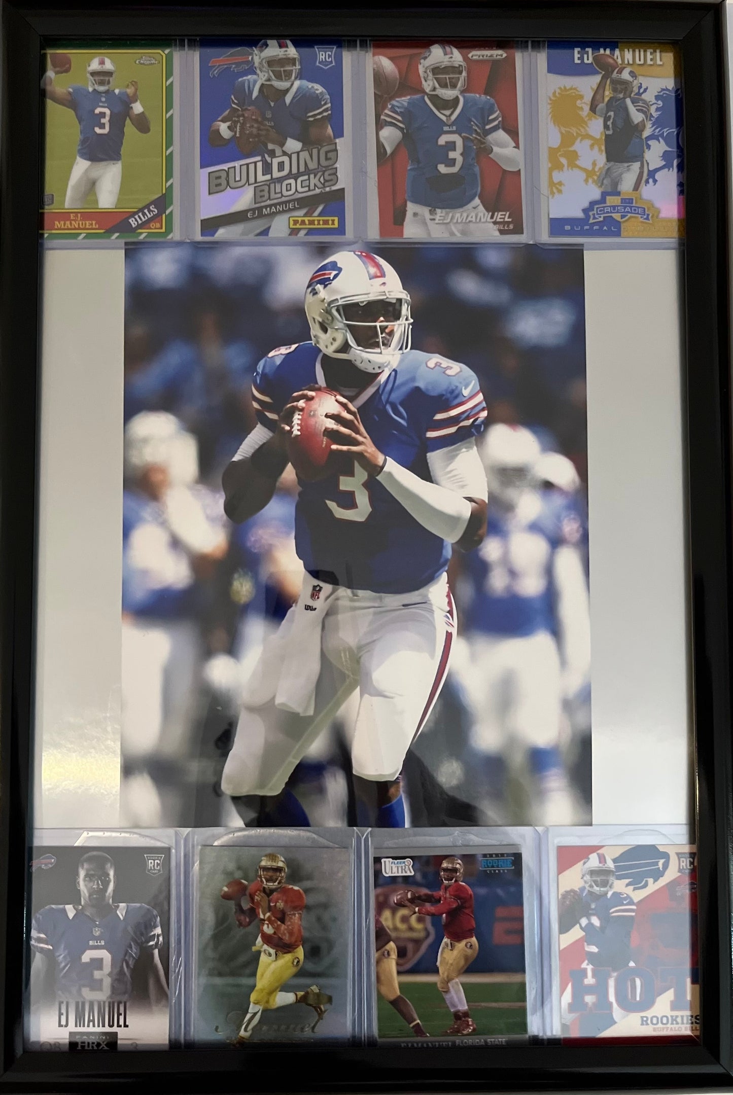 EJ Manuel Framed Sports Portrait