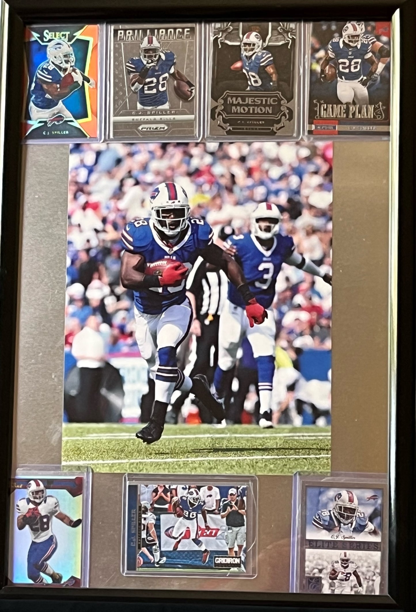 CJ Spiller Framed Sports Portrait