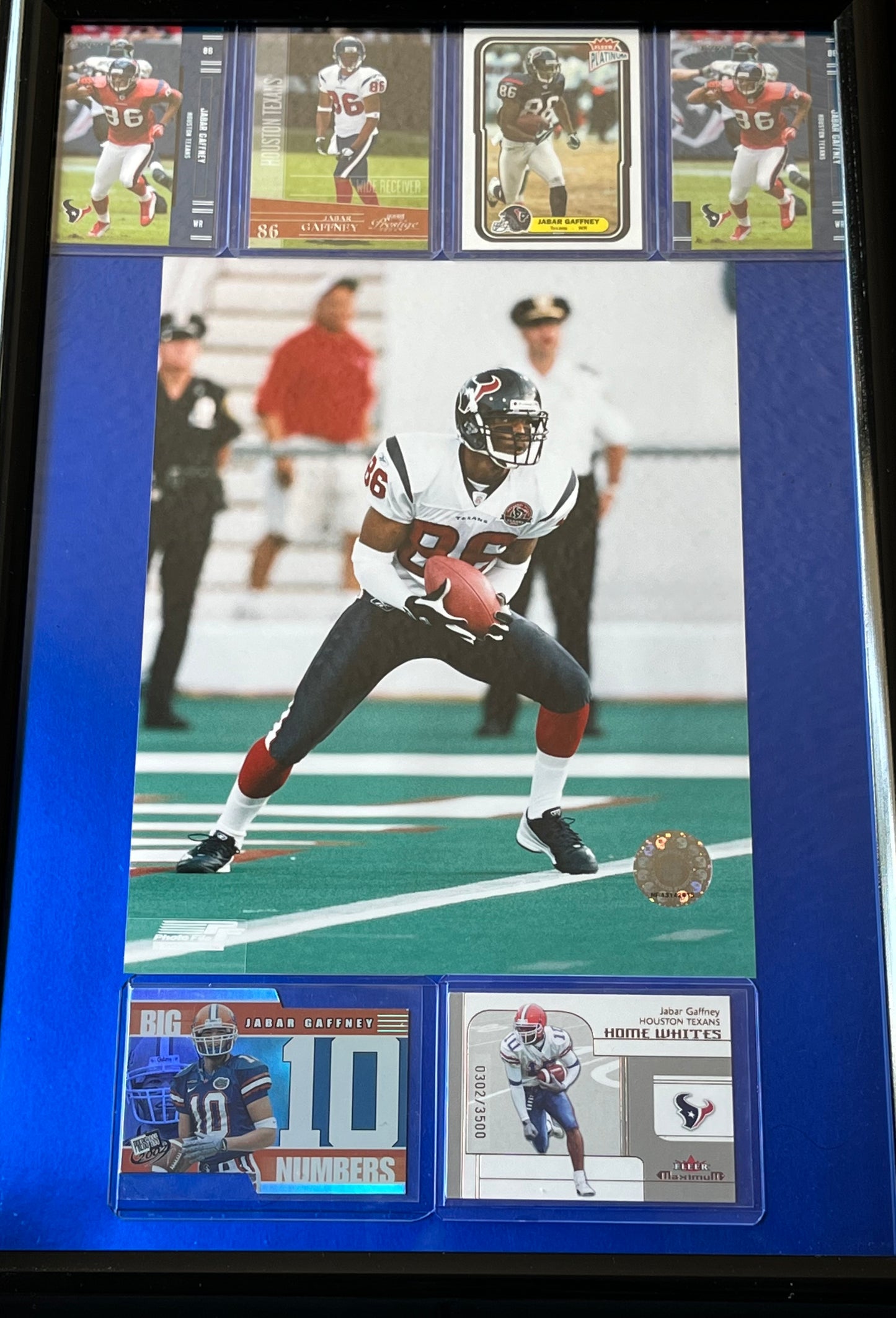Jabar Gaffney Framed Sports Portrait