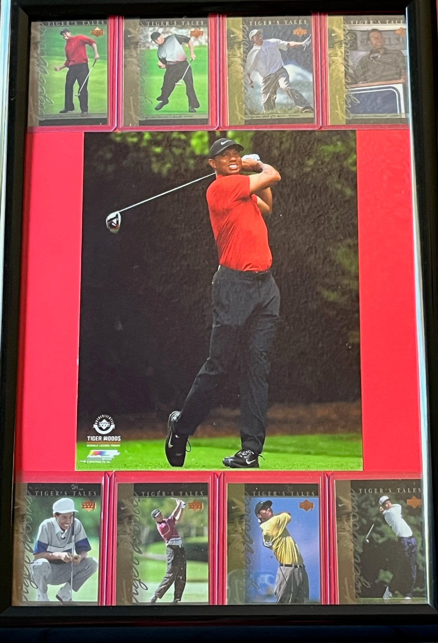 Tiger Woods Framed Sports Portrait