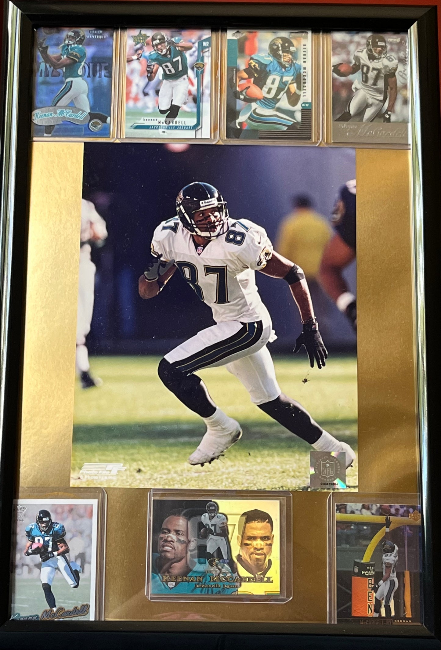 Keenan McCardell Framed Sports Portrait