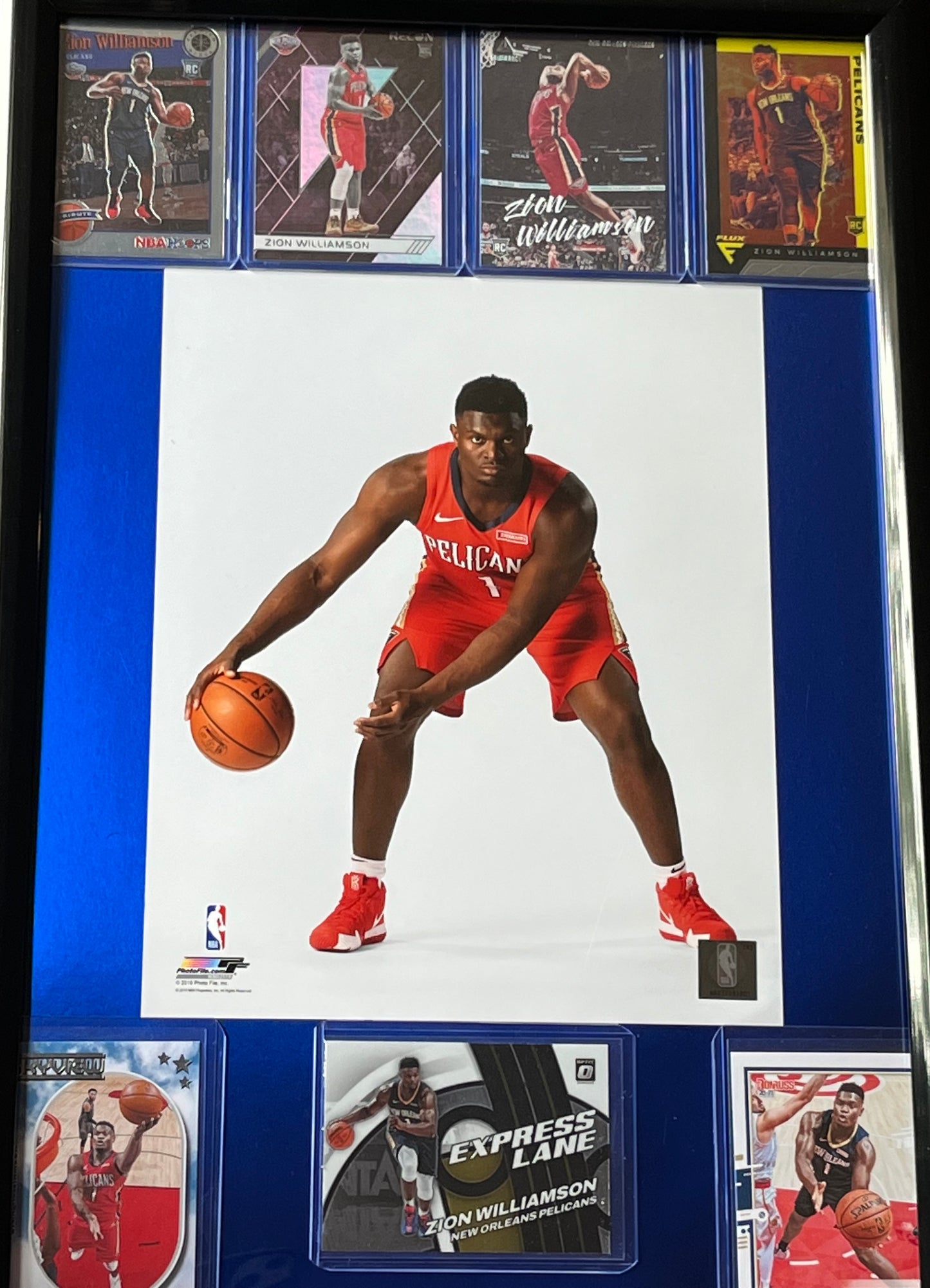 Zion Williamson Framed Sports Portrait