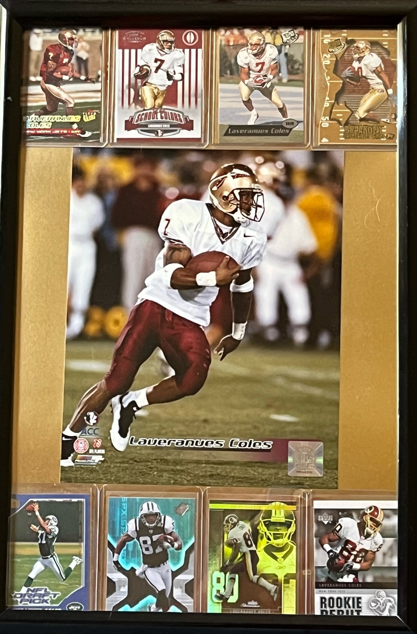 Laveranues Coles Framed Sports Portrait