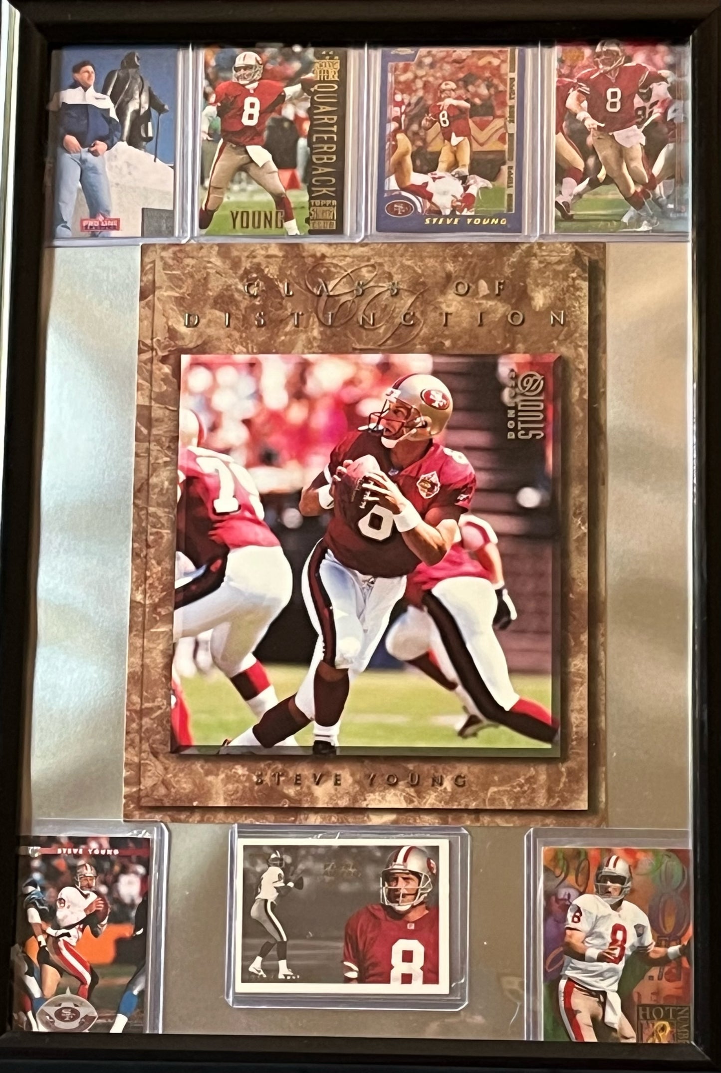 Steve Young Framed Sports Portrait