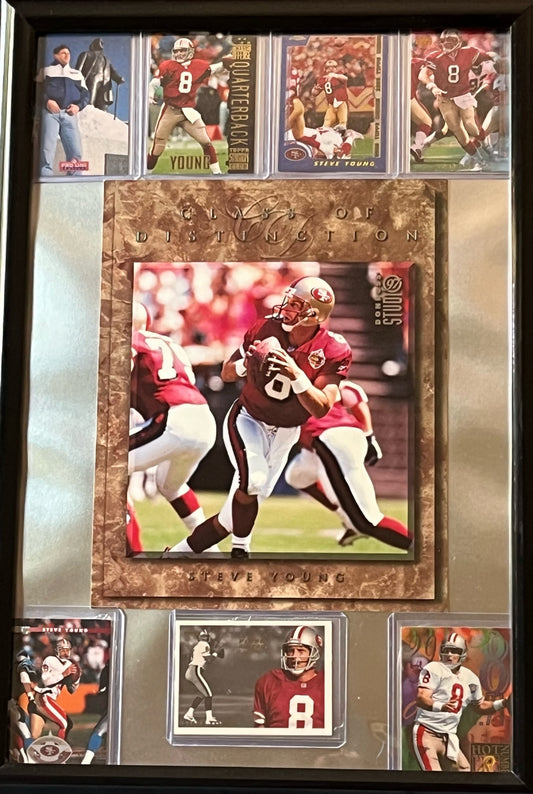 Steve Young Framed Sports Portrait
