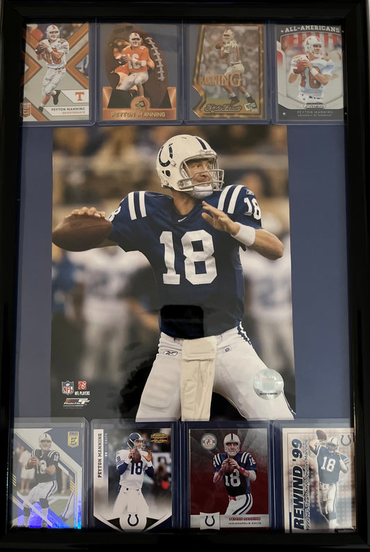 Peyton Manning Framed Sports Portrait