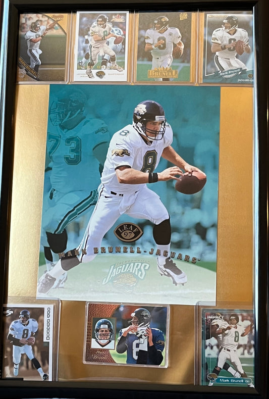 Mark Brunell Framed Sports Portrait
