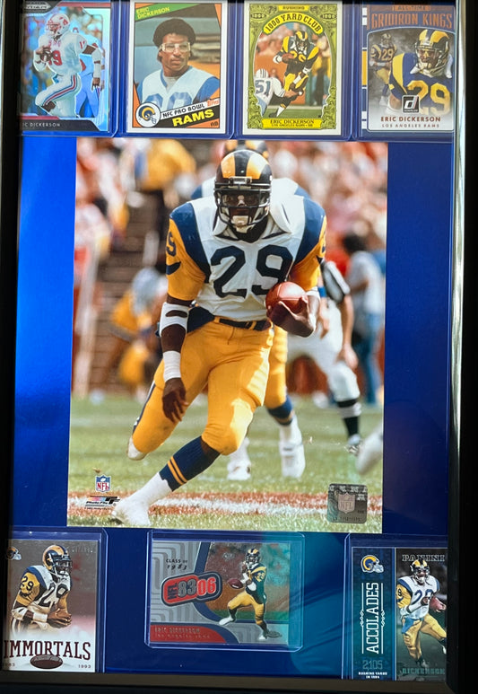 Eric Dickerson Framed Sports Portrait