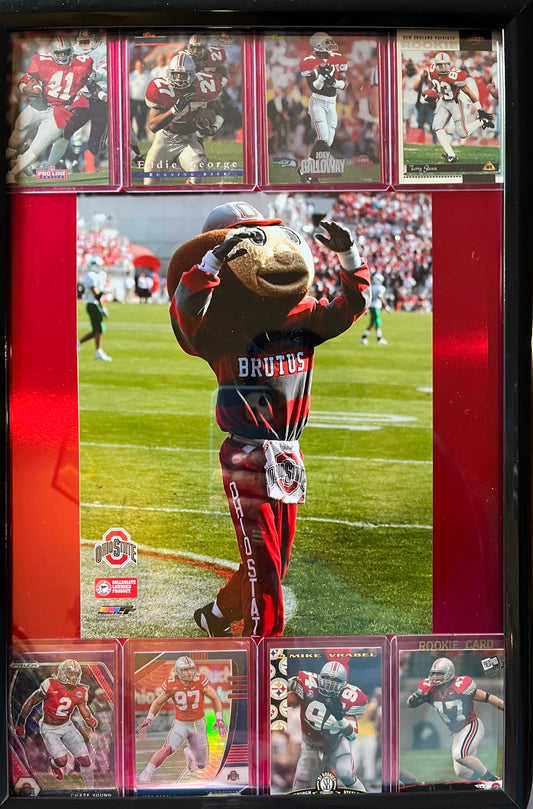 Ohio State Football Framed Portrait