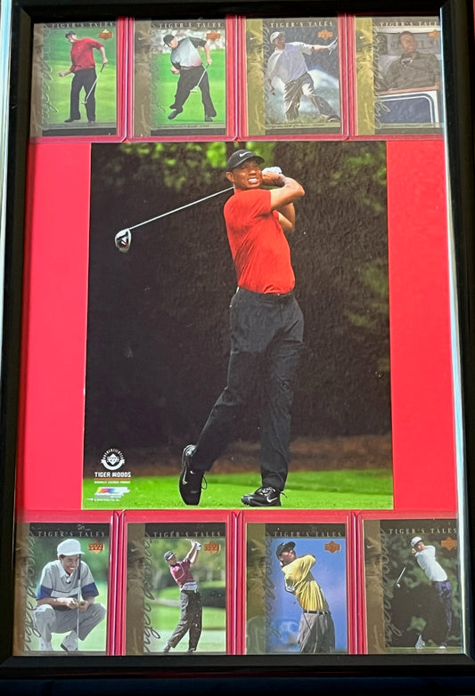 Tiger Woods Framed Sports Portrait