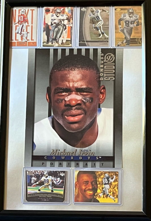 Michael Irvin Framed Sports Portrait